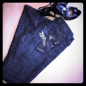 Bebe Jeans Black wash Size 25 PRICE DROP